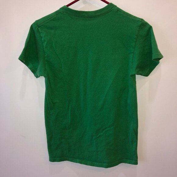 Wiggle Wiggle Small?? Banana Green Short Sleeve Crew Neck T Shirt Pullover Tee - Picture 6 of 6